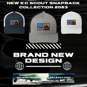 KC Scout Trucker Hat: Kansas City Skyline Cap image 3