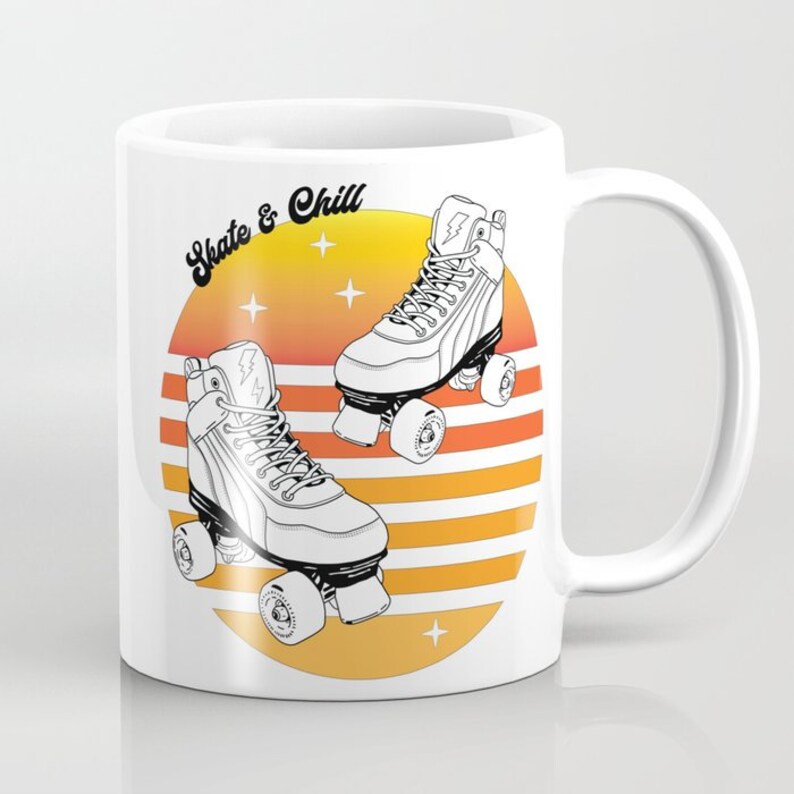 80s 90s Clipart Roller Skates Clipart Retro Digital Graphics - Etsy