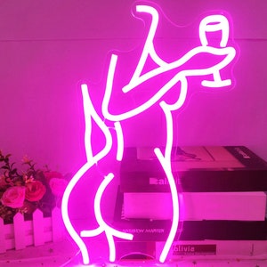 Lady’s Back - Neon Sign