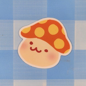 Maple Story Orange Pilz 5 cm Vinyl Aufkleber