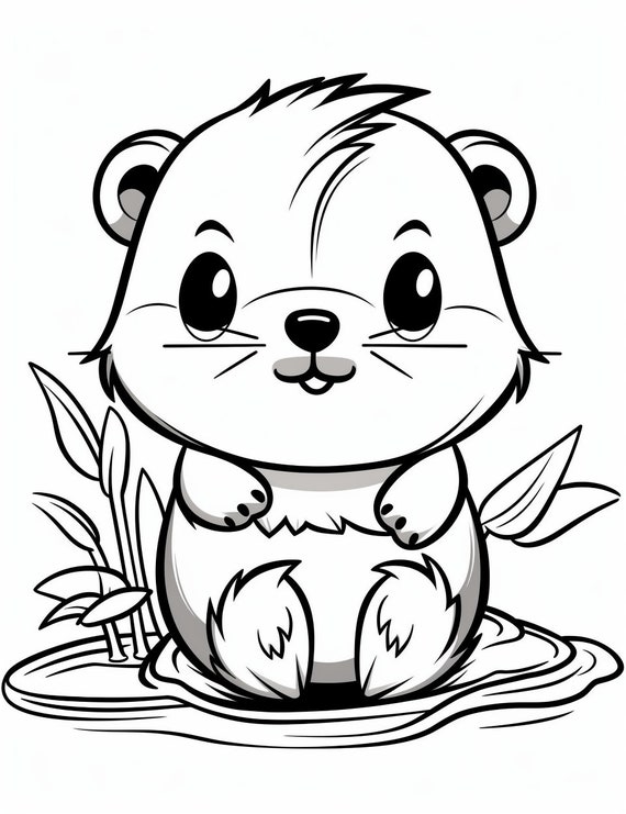 Cute Animal Coloring Pages To Print