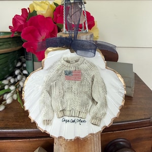 Cape Cod Pullover Jakobsmuschel Ornament