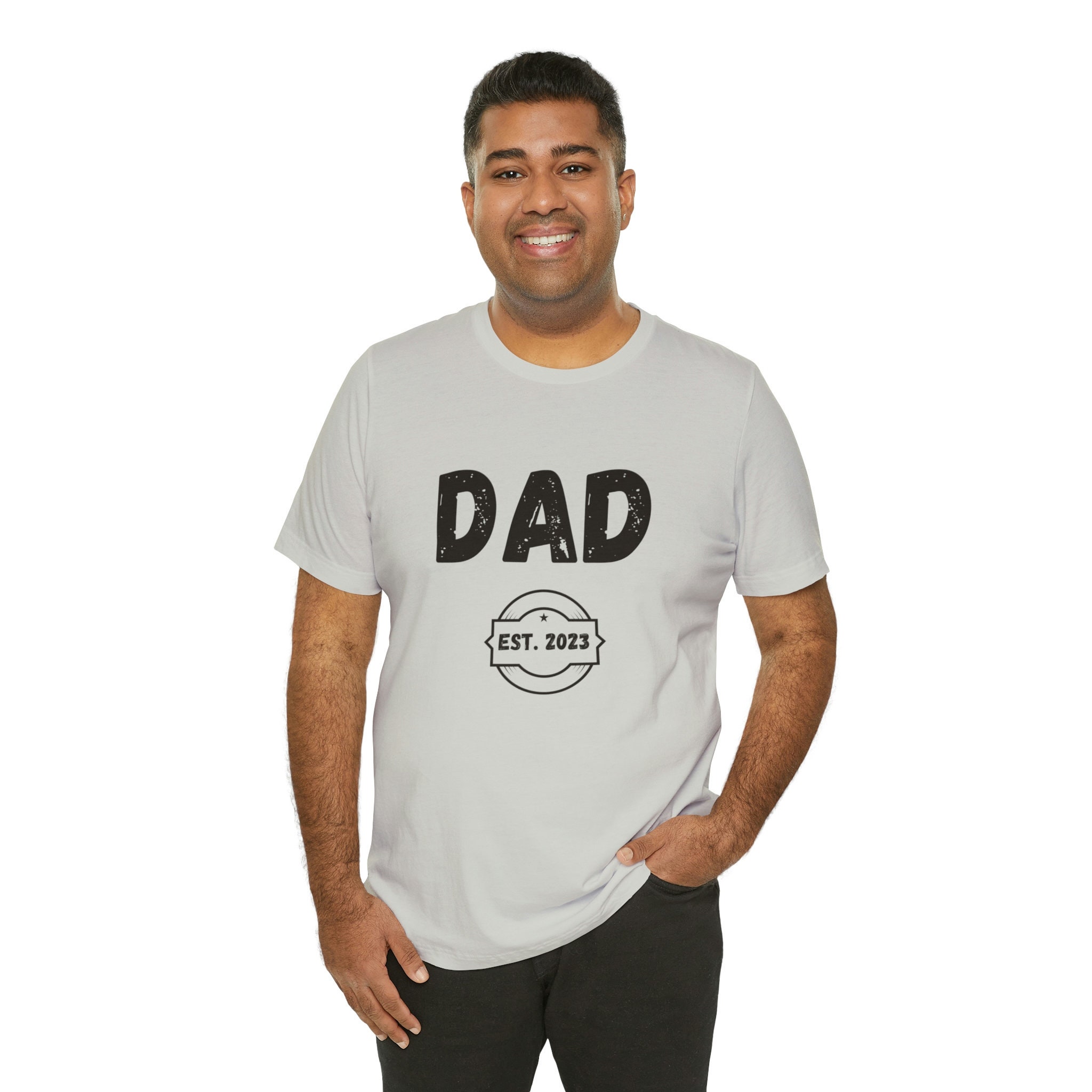 Dad EST. 2023 T-shirt Pregnancy Announcement for Man Shirt - Etsy