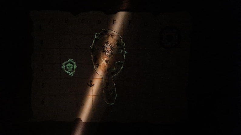 Sea of Thieves Inspired Hand-made Map on-demand - Etsy