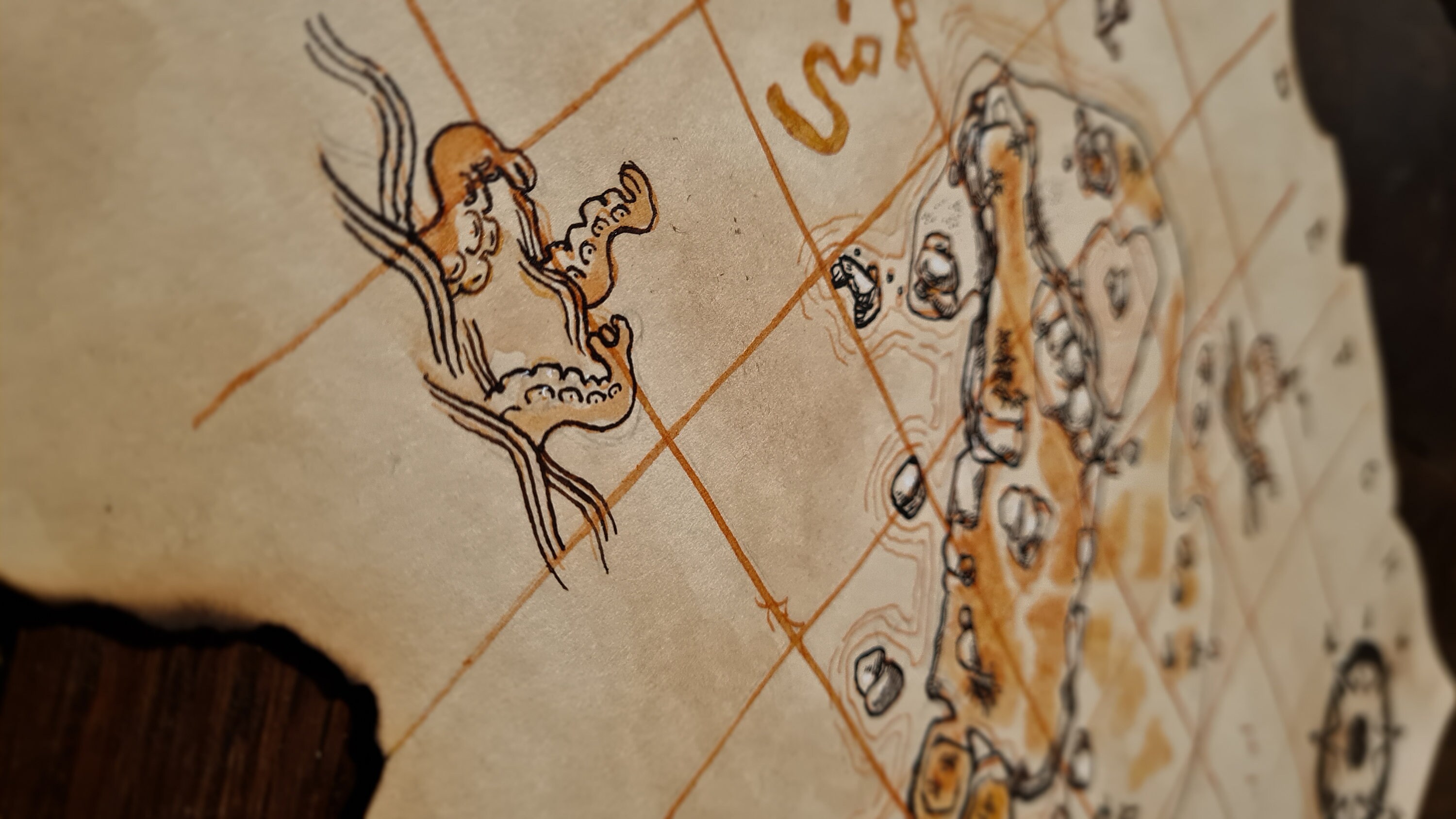 Sea of Thieves Hand-made Map - Etsy