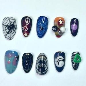 Coraline nails | The other mothers world set