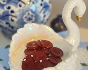 Sellos de cera de rama de olivo: elegantes pegatinas para invitaciones de boda