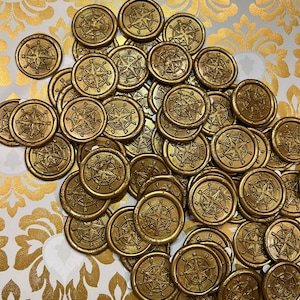 Selos de cera de bússola, adesivos, autoadesivos, selos de cera personalizados, selos de cera náutica, festas, convites, casamentos, selos de cartas, selos de Natal