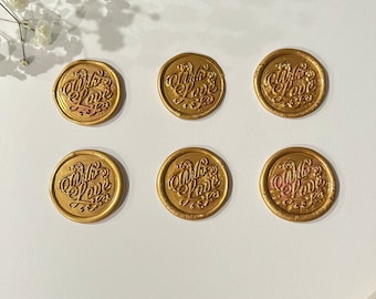 With Love Wax Seals, Self Adhesive Stickers, Wedding Invitations