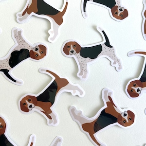Beagle Sticker Waterproof Vinyl Stickers Beagles