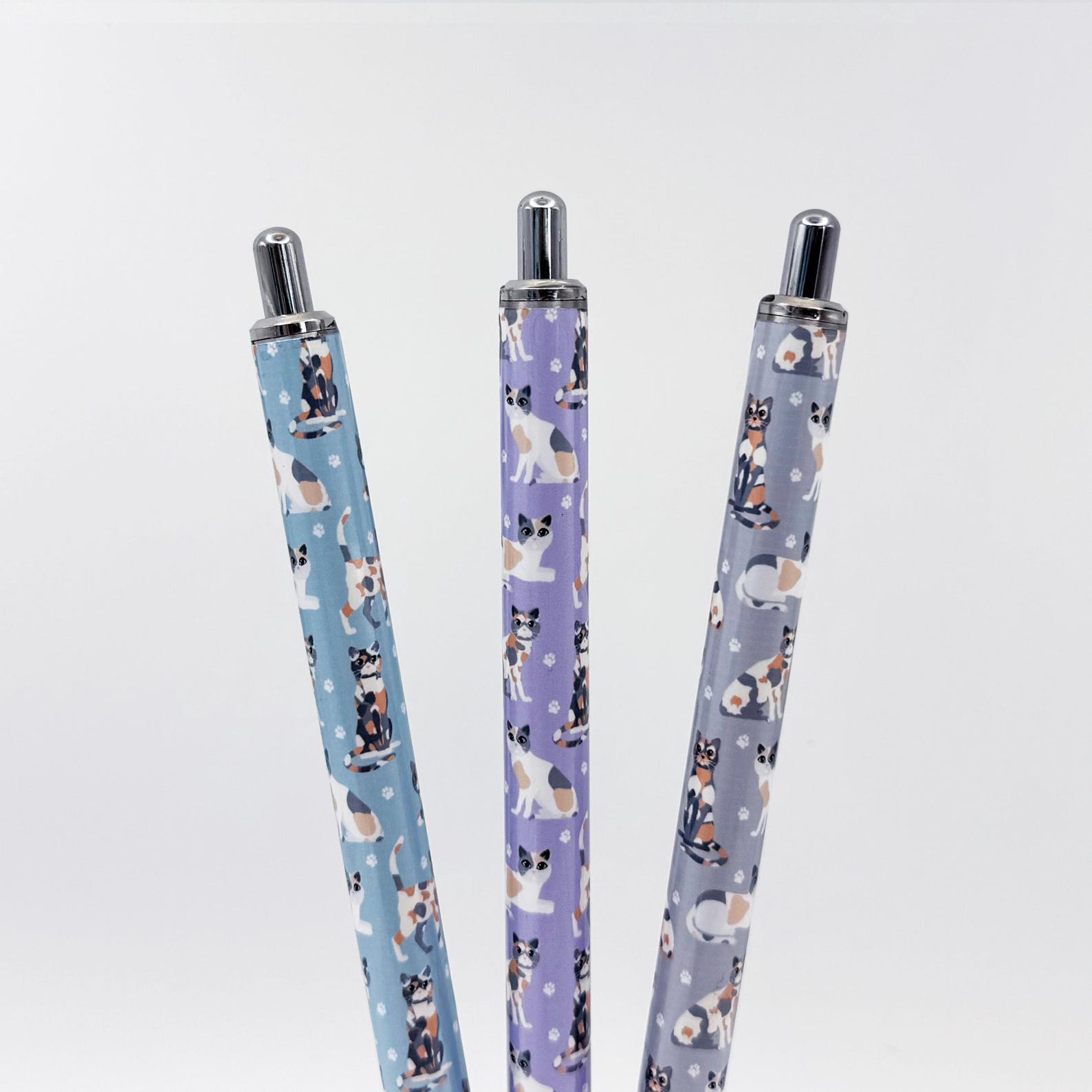 Calico Cat Gel Pen: Dilute Calicos Epoxy Resin, Black Ink - Etsy