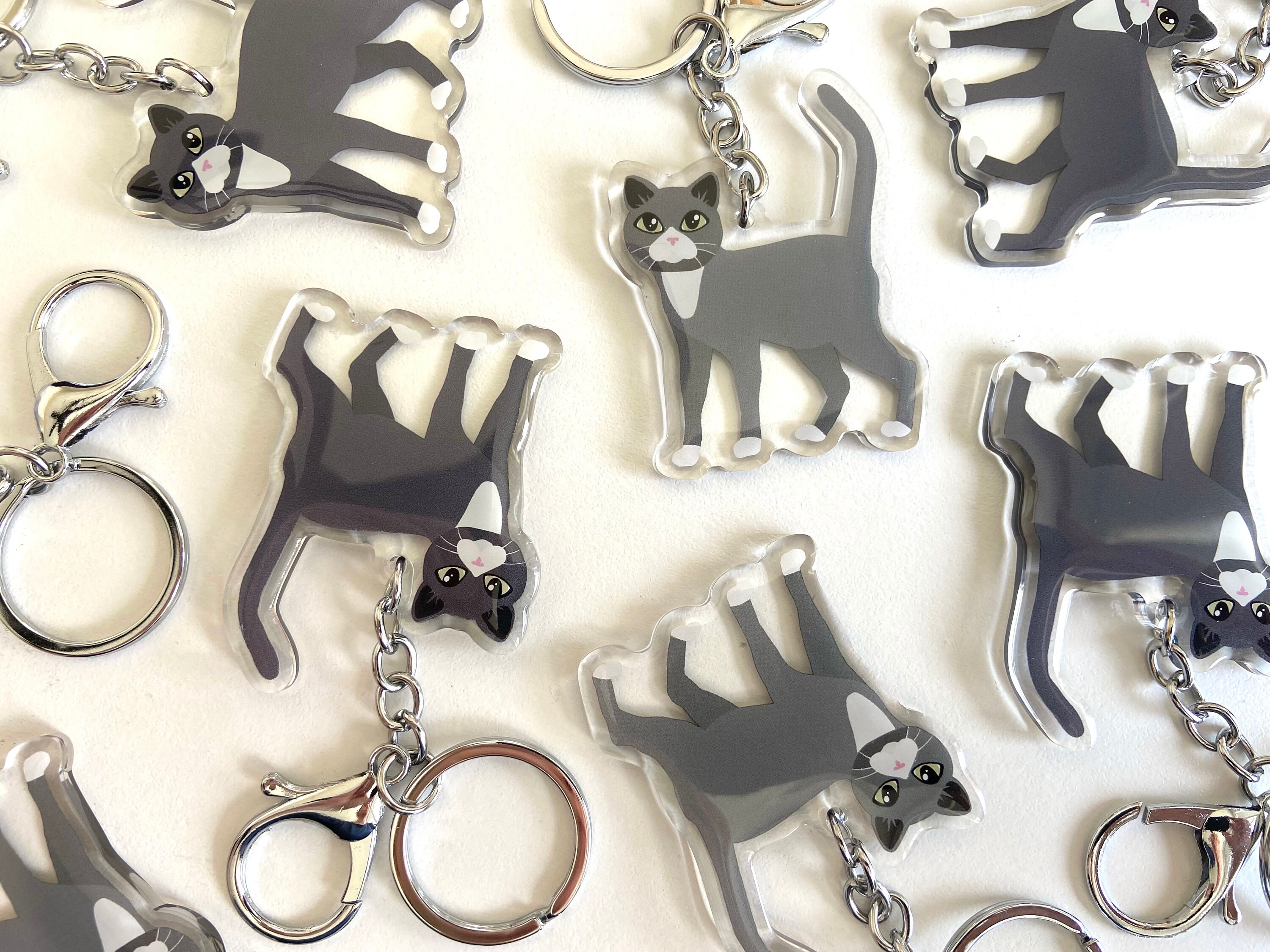 Black Cat Charm - Etsy