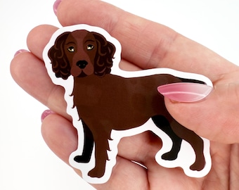 Boykin Spaniel Sticker: Cute Waterproof Vinyl Dog Decal