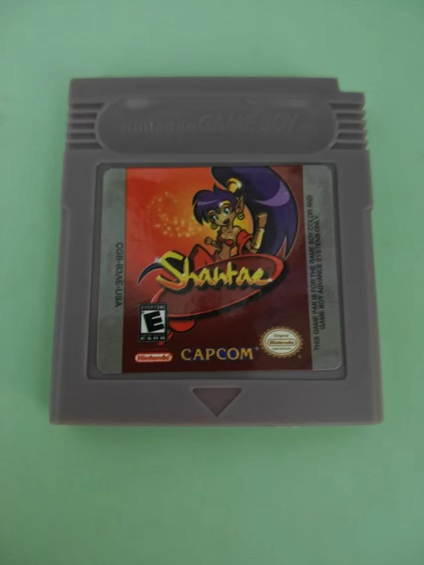 Shantae Video Game Cartridge Nintendo Gameboy Color GBC