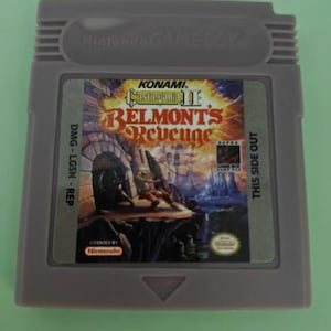 Cartucho de juego Castlevania 2 Belmont Revenge para Nintendo Gameboy Color GBC