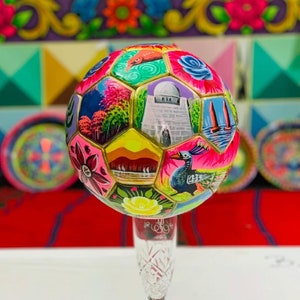 Truck art football | Pakistan truck art | Pakistani folk paintings | Truck art home decor | | Pakistani landscape painting | Unique football
