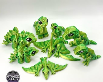 Dino Sets : Emotional Support Pet - 3D Printed Articulated Fidget Toys