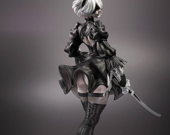 2B Nier Figure 3d Printer stl files (Google Drive Links)