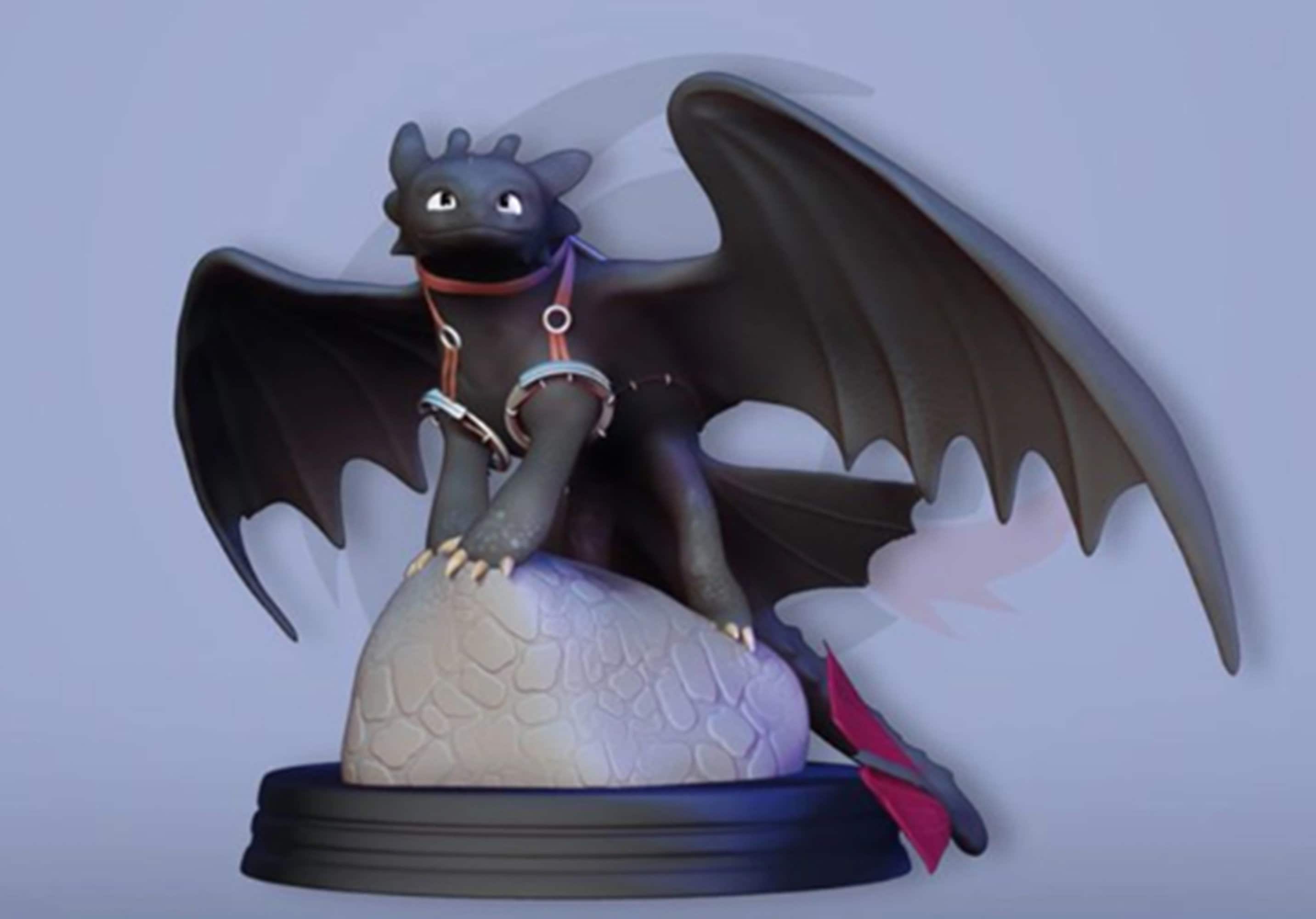 Mini 2024 toothless figure