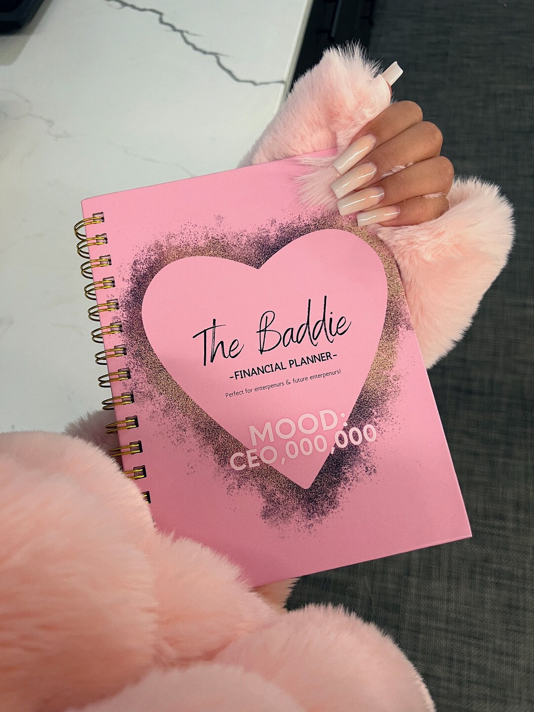 The Baddie Financial Planner 12 Month Planner 202320242025 Calendar