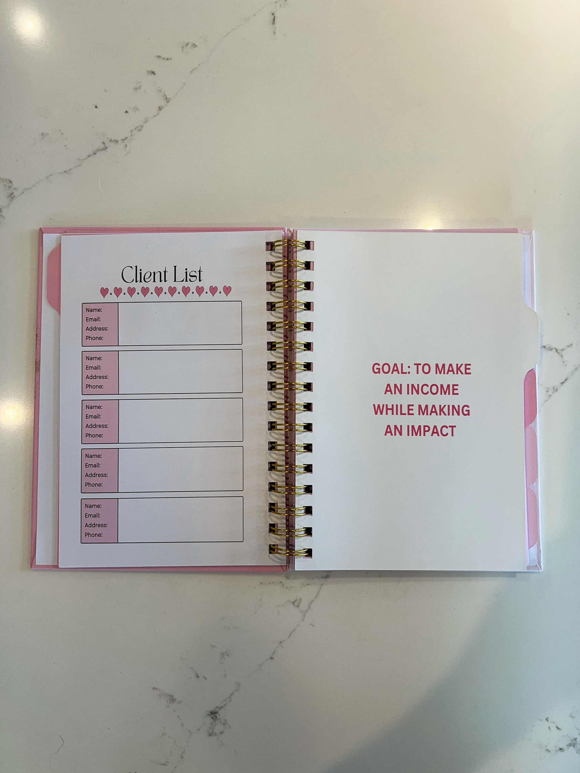 The Baddie Financial Planner 12 Month Planner 202320242025 Calendar