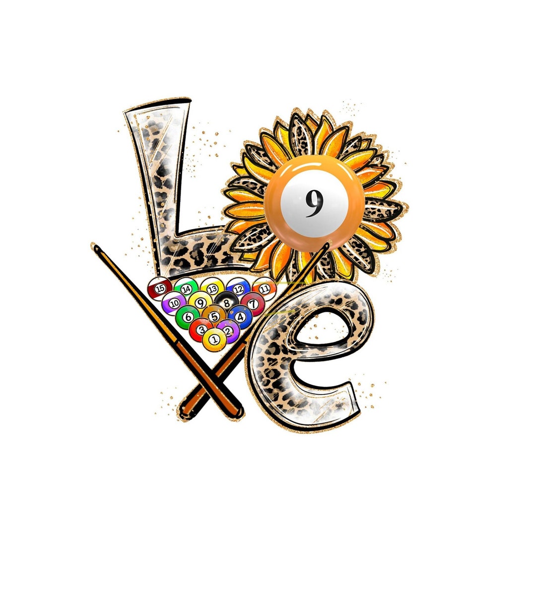 Peace Love Pool Png, Pool Game Png, Pool Design, Pool Love, 9 Ball Pool