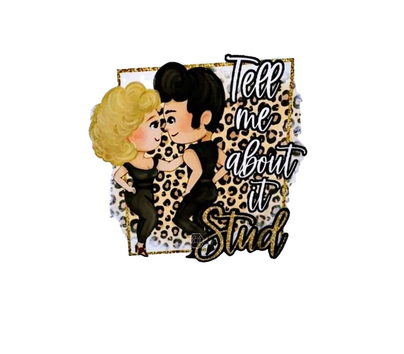 Grease Digital Design Grease Movie Png Greaseolivia John Etsy