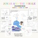 Jonah and the Whale Digital Download Colouring Book, Biblical ...