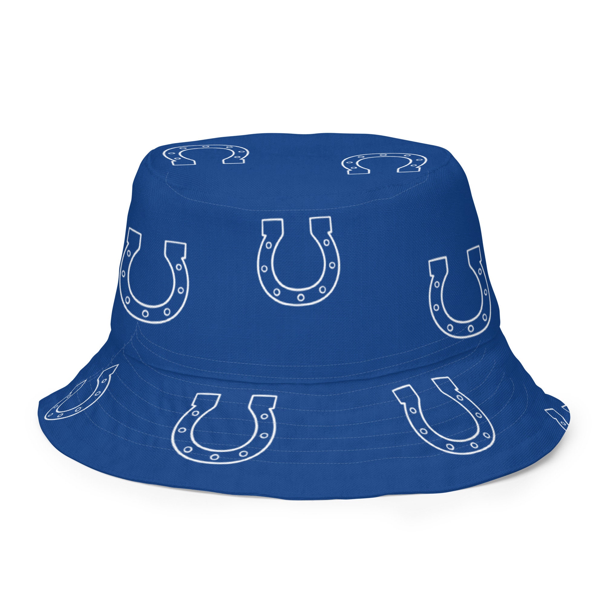 Indianapolis Colts Horseshoe Reversible Bucket Hat Etsy