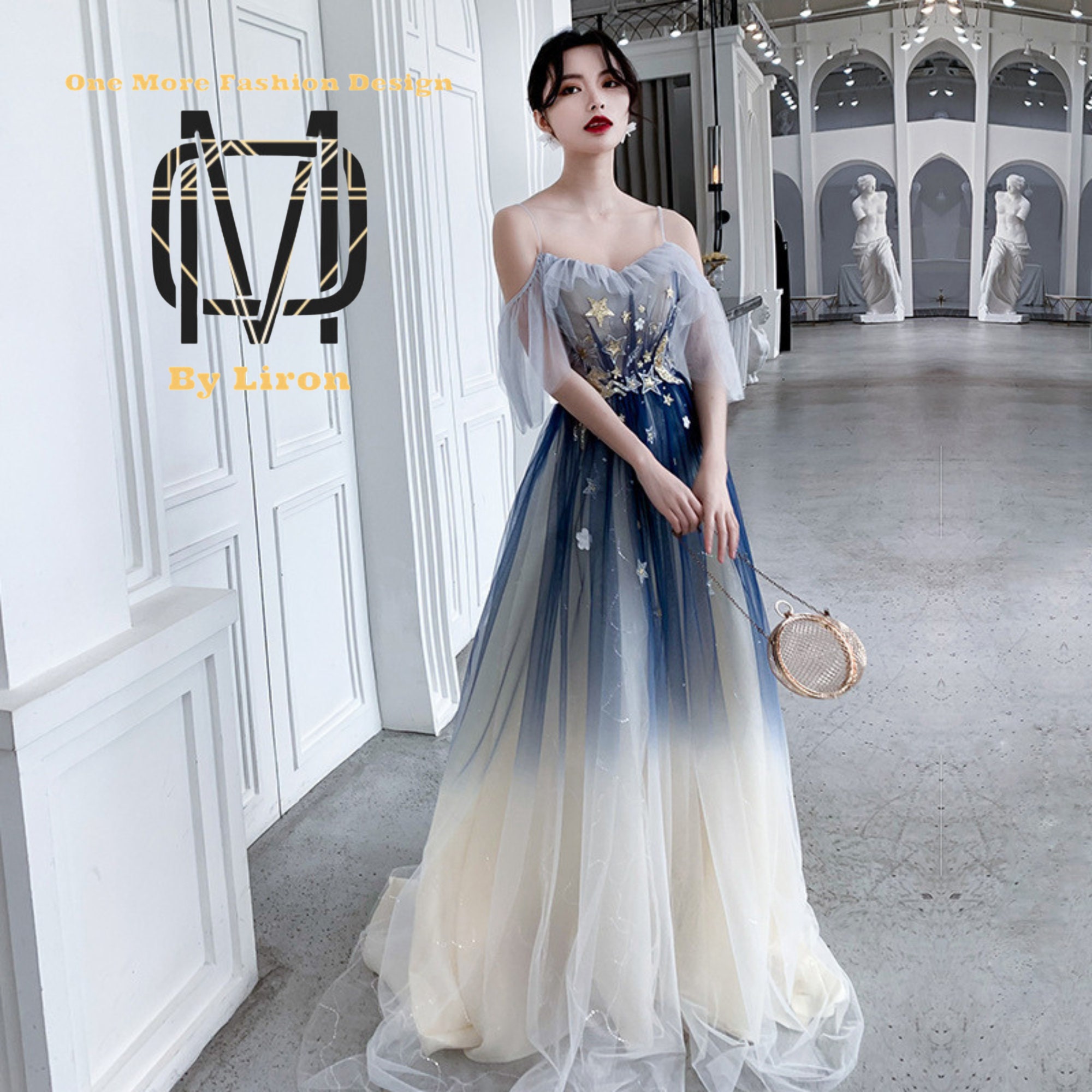 Star themed prom clearance dress