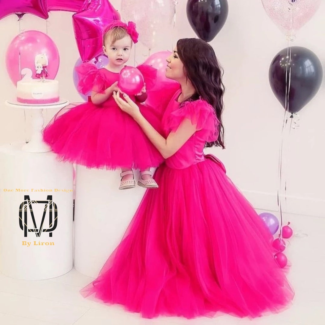 Mom And Daughter Dresses For First Birthday First Birthday Party Mom And Daughter Dress Up Mother Mom And Daughter Dresses For First Birthday First Birthday Party Mom And Daughter Dress Up Mother