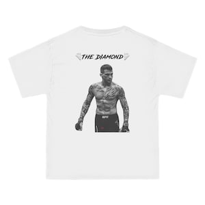 Dustin &#39;The Diamond&#39; Poirier UFC FIGHTER T-Shirt - MMA Fighter Tee, Sports Fan Apparel, Fighting Champion Top, Athletic Shirt, Combat Sports