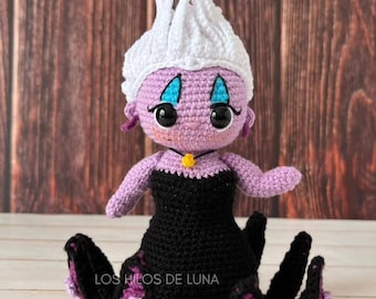 Documento PDF. ESP/ING. Vilão do Oceano. Padrão de crochê. Padrão de amigurumi. Padrão de amigurumi.