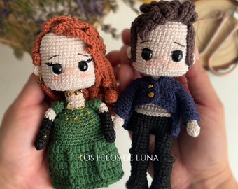 Documento PDF ESP/ENG. Pack de patrones de amigurumi: Colin y Penelope. guia de tejido