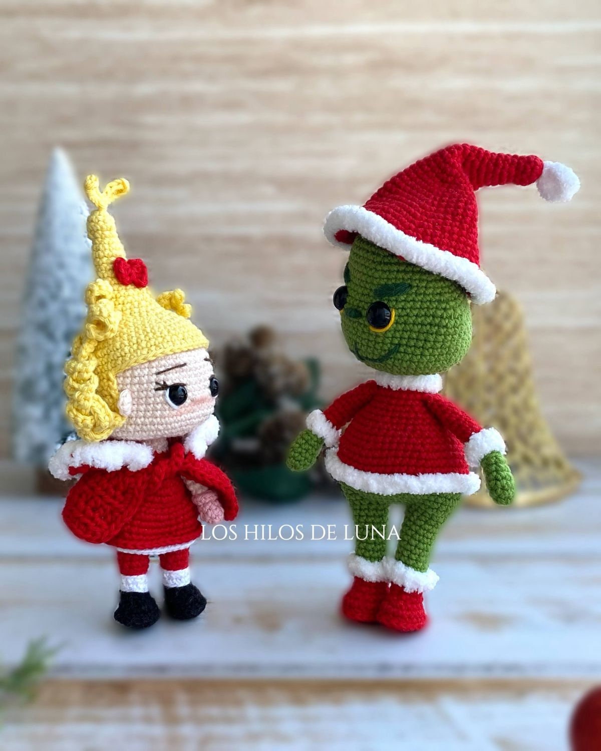 The Grinch and Cindy Lou Who, Crochet Pattern, Amigurumi Pattern ...