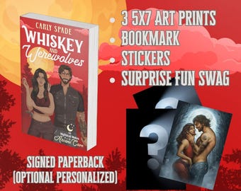 PRE-ORDER - Whiskey & Werewolves Box - The Mythical Mates of Arcane Cove Art Prints + Swag
