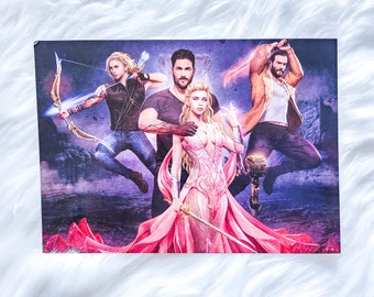 Hephaestus, Aphrodite, Ares, Orion Art Print - Of Love and Forge