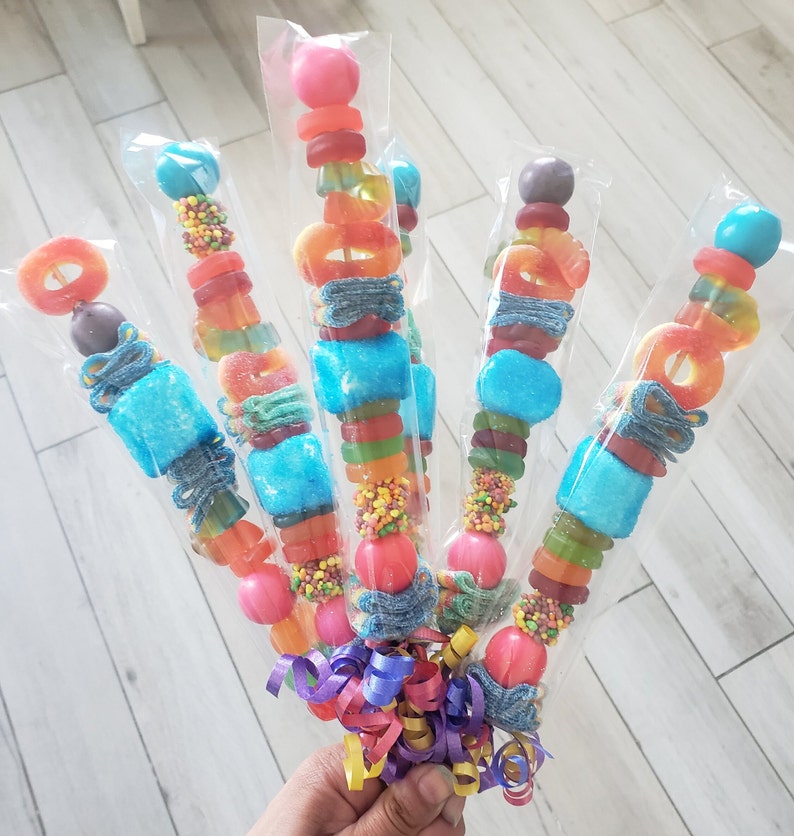 Party Candy Kabobs, Candy, Party Decor, Fun Candy, Birthday Favors