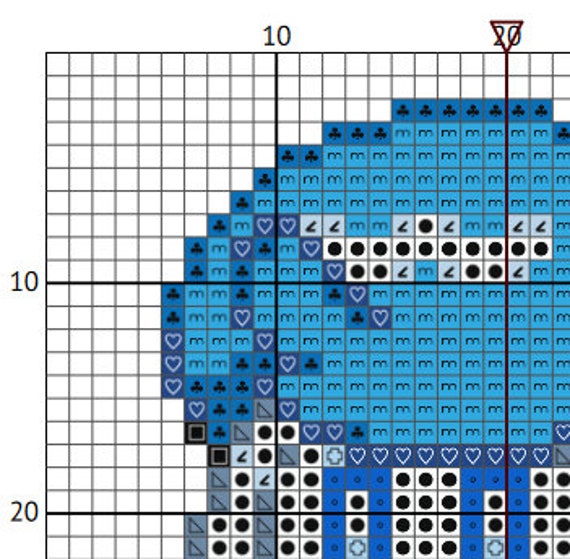 Sprigatito Fuecoco Quaxly Pokemon Starters Cross Stitch