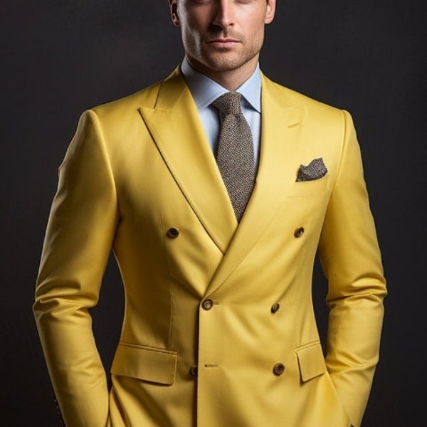 Men's Double Breasted Suits Ilcanto Brown ~ Coffee Seersucker Sear sucker Vested suit pleated pants Cotton Fabric main image 0