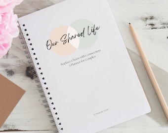Couple's Planner: Weekly Meeting Worksheet & Goal Setting (Printable)