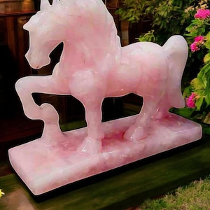 6インチの白い大理石の象の像：寄木細工の宝石象嵌 - Etsy 日本