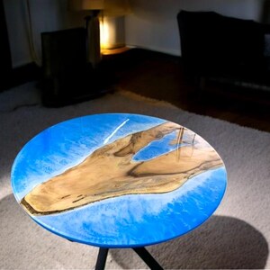 Made To Order Coffee Table Top, Live Edge Table, Acacia Wood Table, Hallway Interior, Office Furniture, Resin River Table Top, Epoxy Tables