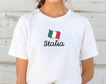 Italia t-shirt, Italy t-shirt, Comfort Colors Italia t-shirt, Comfort Colors Italy t-shirt, Italian flag t-shirt, Italy trip t-shirt