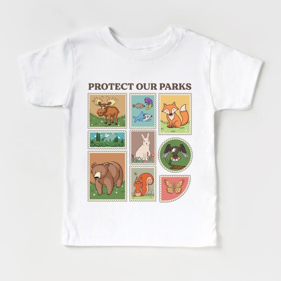 protect our parks toddler t-shirt, toddler animal t-shirt, toddler nature t-shirt, toddler activist t-shirt, save our parks toddler t-shirt