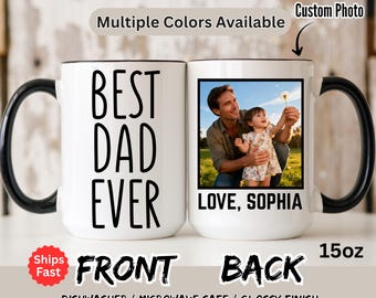 Best Dad Ever Mug, Humorous Dad Gift, Funny Mugs For Dad, Gift for Dad, Birthday Xmas Present, Funny Father's Day Gift, Funny Dad Coffee Mug