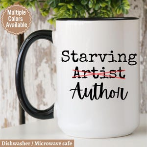 Personalized Author Gift, Author Mug, Author Era Mug, Published Author, Writer Mug, Book Lover Gift, Future Author Gift, Gift For Writers