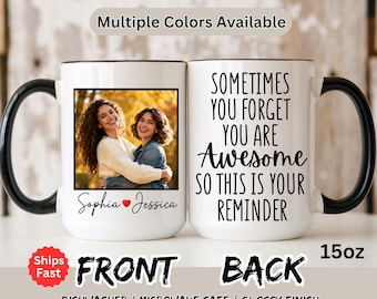 Custom Best Friend Coffee Mug, Friendship Gifts, Best Friend Gifts, Bestie Gifts For Women, Birthday Gifts, Sister Gifts, Personalized Gifts