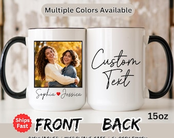 Custom Best Friend Coffee Mug, Friendship Gifts, Best Friend Gifts, Bestie Gifts For Women, Birthday Gifts, Sister Gifts, Personalized Gifts