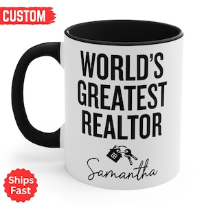 Realtor Mug, Real Estate Agent Coffee Cup, New Home Gift, Housewarming Present, Funny Real Estate Mug, Closing Gift,Real Estate Professional